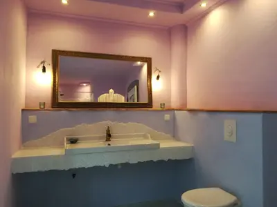 Ein Badezimmer in der Unterkunft Landhaus Sinneswandel