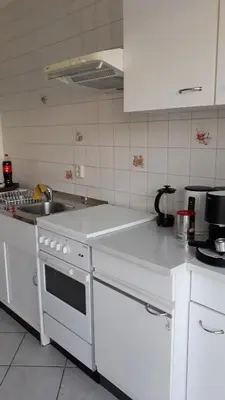 Küche/Küchenzeile in der Unterkunft 5 Gartenstraße