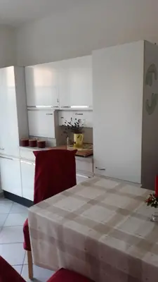Küche/Küchenzeile in der Unterkunft 5 Gartenstraße