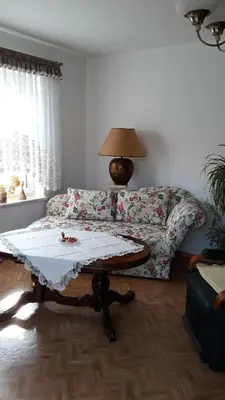 Ein Sitzbereich in der Unterkunft 5 Gartenstraße