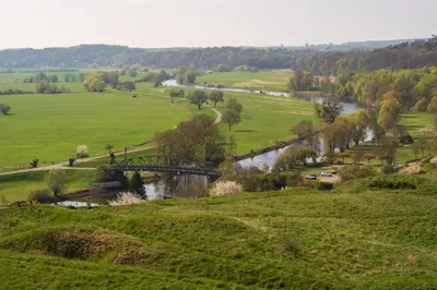 Naturlandschaft in der Nähe der Ferienwohnung