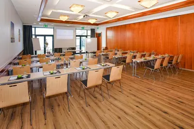 Der Geschäftsbereich oder Konferenzraum in der Unterkunft Seehotel Berlin-Rangsdorf
