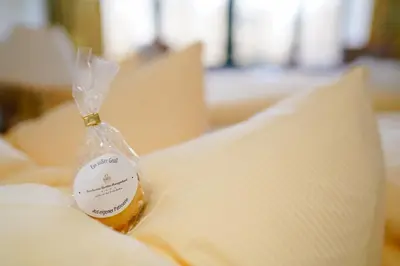 Ein Bett oder Betten in einem Zimmer der Unterkunft Seehotel Berlin-Rangsdorf
