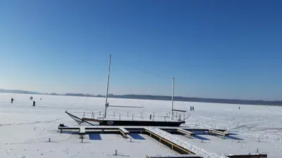 Seehotel Berlin-Rangsdorf im Winter