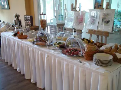 Essen in der Pension oder in der Nähe