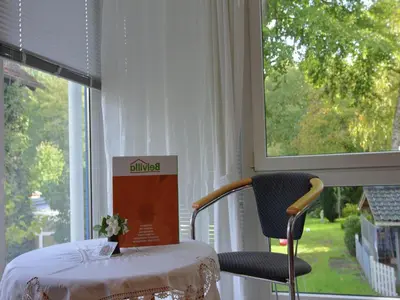 Ein Balkon oder eine Terrasse in der Unterkunft Schönow Forest Apartment
