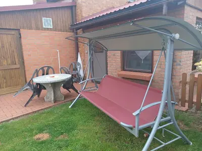 Ein Patio oder anderer Außenbereich in der Unterkunft Pension Pawlak