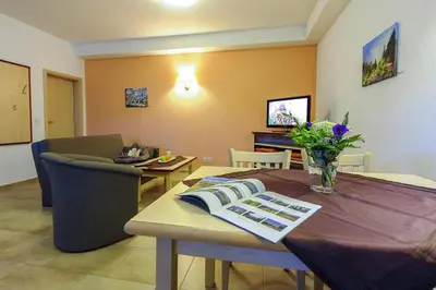 TV/Unterhaltungsangebot in der Unterkunft Appartements Am Spreewaldfliess, Schlepzig