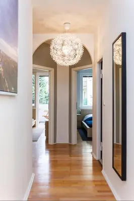 Ein Bett oder Betten in einem Zimmer der Unterkunft Cosy flat in trendy Sprengelkiez (legal)