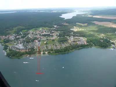 Naturlandschaft in der Nähe der Ferienwohnung