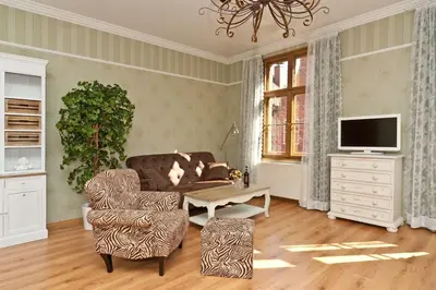 TV/Unterhaltungsangebot in der Unterkunft Apartmenthaus im holländischen Viertel
