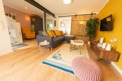 TV/Unterhaltungsangebot in der Unterkunft kleineHauszeit das Ferienhaus am Grimnitzsee