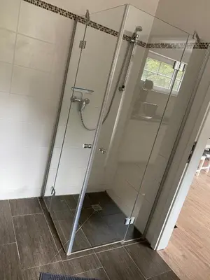 Ein Badezimmer in der Unterkunft Apartment 4 - Gourmetzimmer