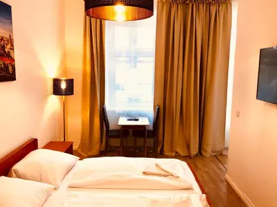 Ein Bett oder Betten in einem Zimmer der Unterkunft Apartment Abendstern