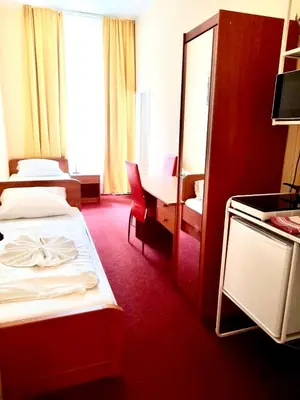 Ein Bett oder Betten in einem Zimmer der Unterkunft Apartment Abendstern