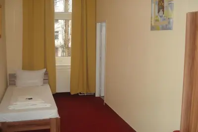Ein Bett oder Betten in einem Zimmer der Unterkunft Apartment Abendstern