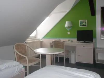 TV/Unterhaltungsangebot in der Unterkunft Hotel am Seetor