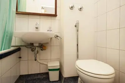 Ein Badezimmer in der Unterkunft ParkView Apartment 1