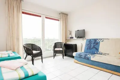 TV/Unterhaltungsangebot in der Unterkunft ParkView Apartment 1