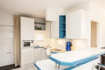 Küche/Küchenzeile in der Unterkunft ParkView Apartment 1