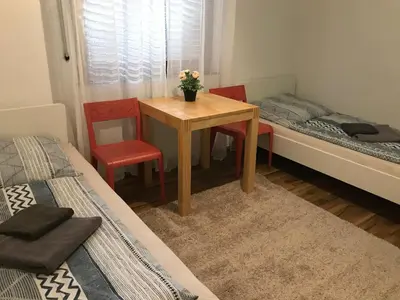 Ein Bett oder Betten in einem Zimmer der Unterkunft CLEOPATRA - Zimmervermietung