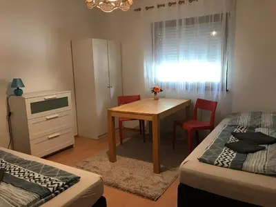 Ein Bett oder Betten in einem Zimmer der Unterkunft CLEOPATRA - Zimmervermietung