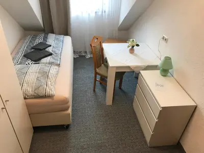 Ein Bett oder Betten in einem Zimmer der Unterkunft CLEOPATRA - Zimmervermietung
