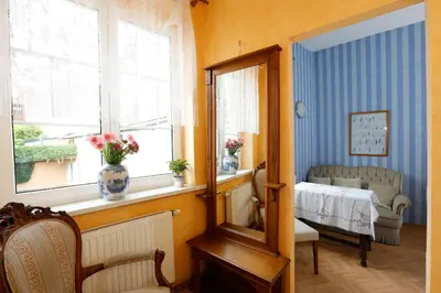 Ein Bett oder Betten in einem Zimmer der Unterkunft 5 Ackerstraße