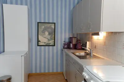 Küche/Küchenzeile in der Unterkunft 5 Ackerstraße