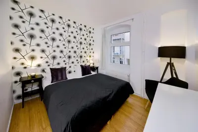 Ein Bett oder Betten in einem Zimmer der Unterkunft Old Town Hotel