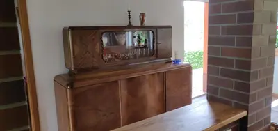 Lounge oder Bar in der Unterkunft Ferienwohnungen am Werbellinsee