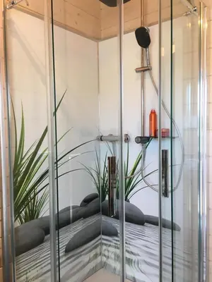 Ein Badezimmer in der Unterkunft Chalet Rotbuche