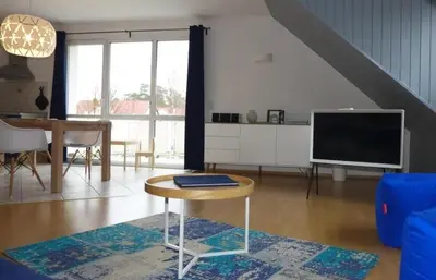 TV/Unterhaltungsangebot in der Unterkunft Ferienwohnung Waldweg Bad Saarow
