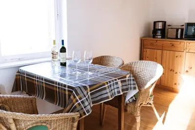 Getränke in der Unterkunft Ferienwohnung an der Berliner Seenkette