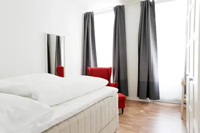 Ein Bett oder Betten in einem Zimmer der Unterkunft Be in Berlin Apartments in Prenzlauer Berg