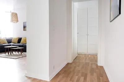 Ein Sitzbereich in der Unterkunft Be in Berlin Apartments in Prenzlauer Berg