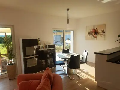 Küche/Küchenzeile in der Unterkunft Ferienhaus zum Imker