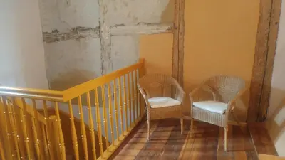 Grundriss der Unterkunft Mirabellenhof - Kleine Ferienwohnung mit Altstadtblick