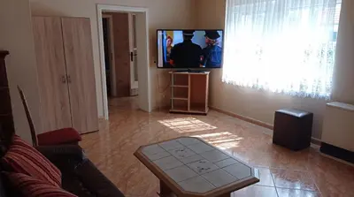 TV/Unterhaltungsangebot in der Unterkunft Gästewohnung Locktow, Hauptstraße 1