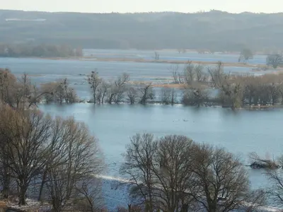 Naturlandschaft in der Nähe der Ferienwohnung