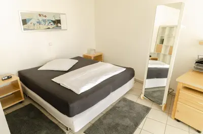 Ein Bett oder Betten in einem Zimmer der Unterkunft Boarding-Potsdam