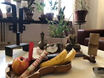 Essen im Privatzimmer oder in der Nähe
