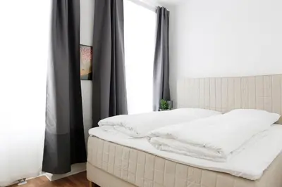 Ein Bett oder Betten in einem Zimmer der Unterkunft Be in Berlin Apartments in Prenzlauer Berg