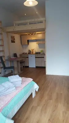 Küche/Küchenzeile in der Unterkunft Ferienwohnung 3