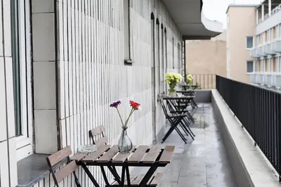 Ein Balkon oder eine Terrasse in der Unterkunft Quentin Boutique Hotel