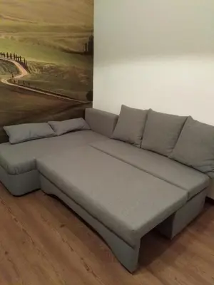 Ein Sitzbereich in der Unterkunft Wohnung 15