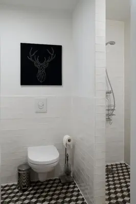 Ein Badezimmer in der Unterkunft Beautiful Park Apartment for 4 Guests