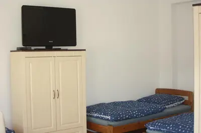 TV/Unterhaltungsangebot in der Unterkunft Ferienzimmer Tielesch
