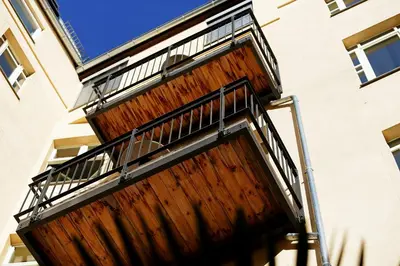 Ein Balkon oder eine Terrasse in der Unterkunft Garden Living - Boutique Hotel