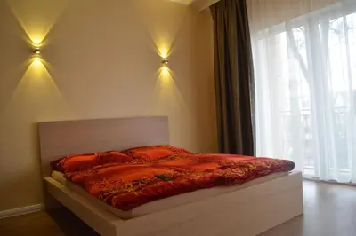 Ein Bett oder Betten in einem Zimmer der Unterkunft Secret Studio Lux SPECIAL OFFER